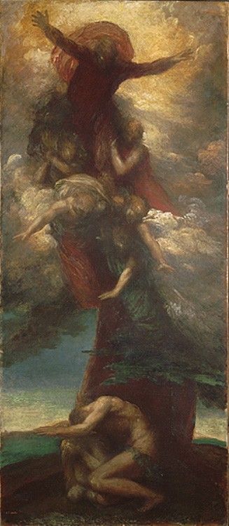 George Frederick Watts The Denunciation of Adam and Eve